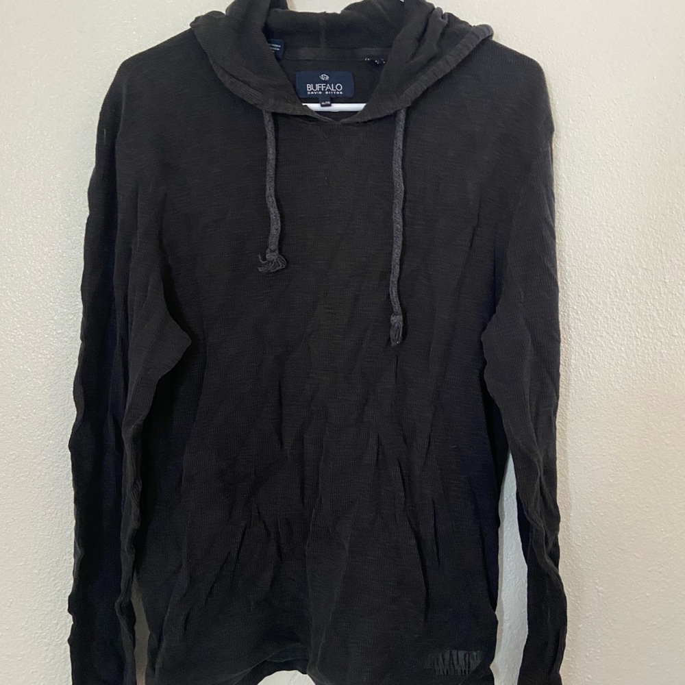 Long sleeve hooded thermal shirt size XL